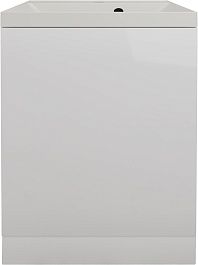 Style Line Тумба с кварцевой раковиной жасмин Моно 50 белая – фотография-1